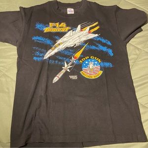 Vintage F-14 Tomcat 1987 Top Gun T-Shirt